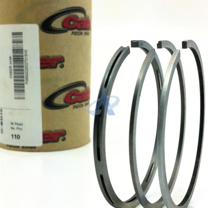 Поршневые Кольца для Воздушные компрессоры с диаметр 52мм (2.047'') & 3мм Маслосъемное кольцо